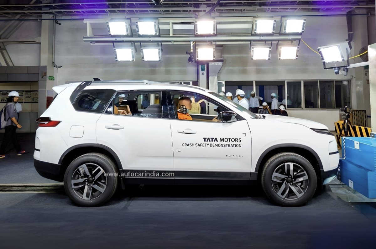 Tata crash test facility 